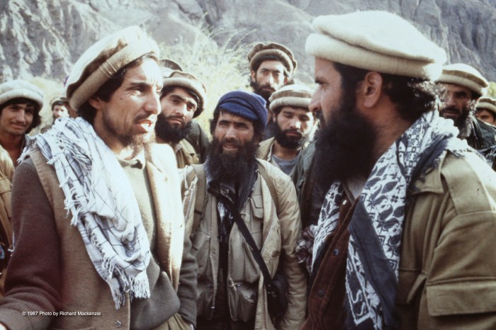 Massoud takes on professorial role.